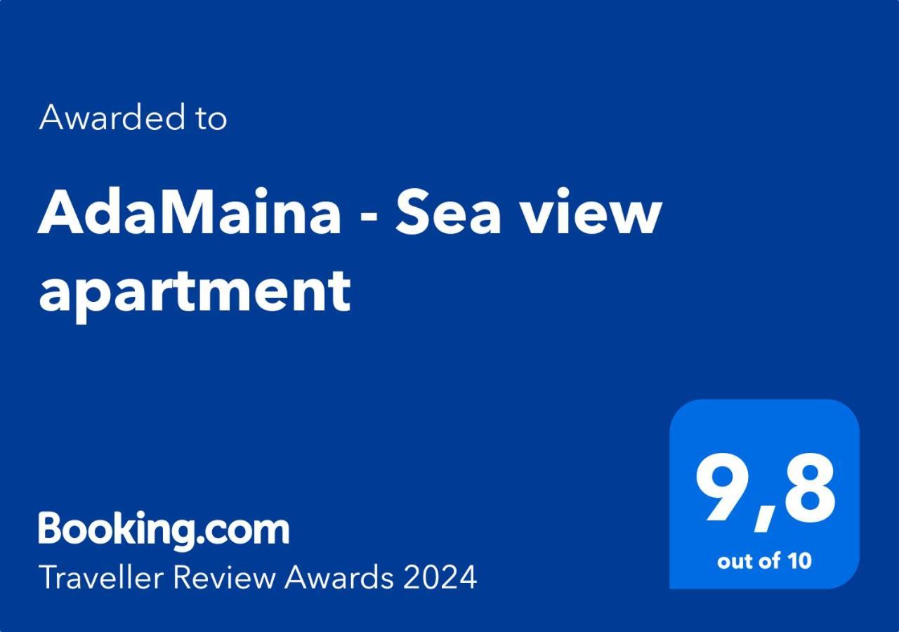 Adamaina - Sea View Apartment With Private Garage Сестри Леванте Екстериор снимка